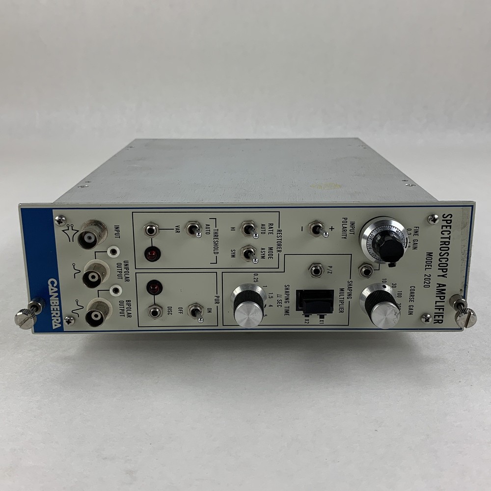 Canberra 2020 Spectroscopy Amplifier Module Untested