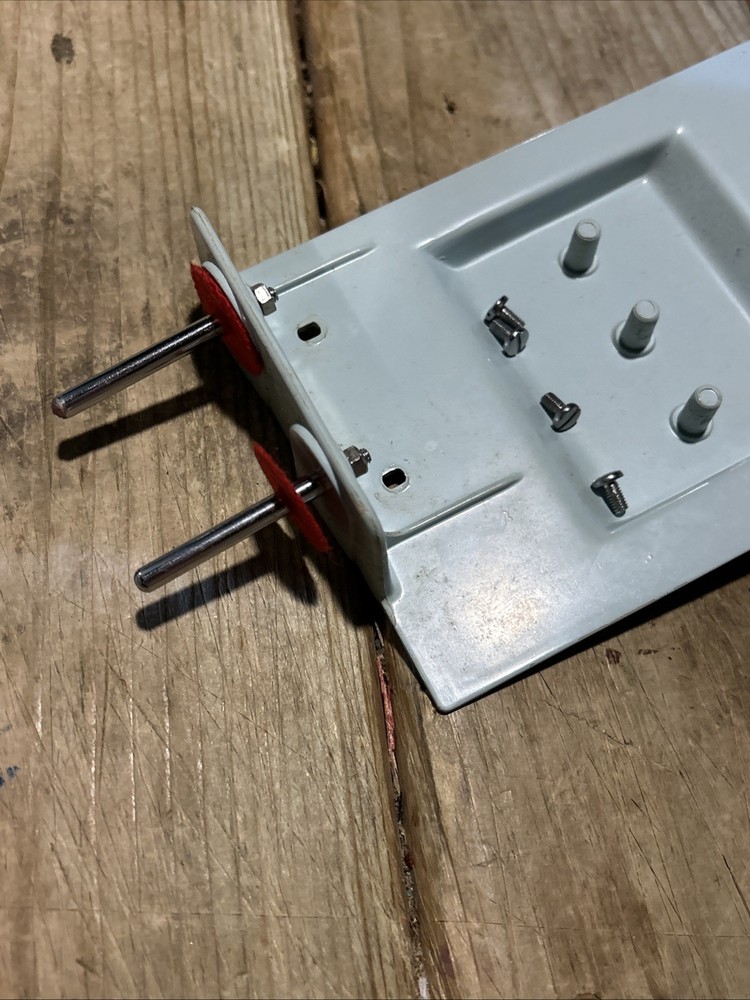 White Dressmaster Model 423 Sewing Machine Thread Spool Holder Panel w/ Screws