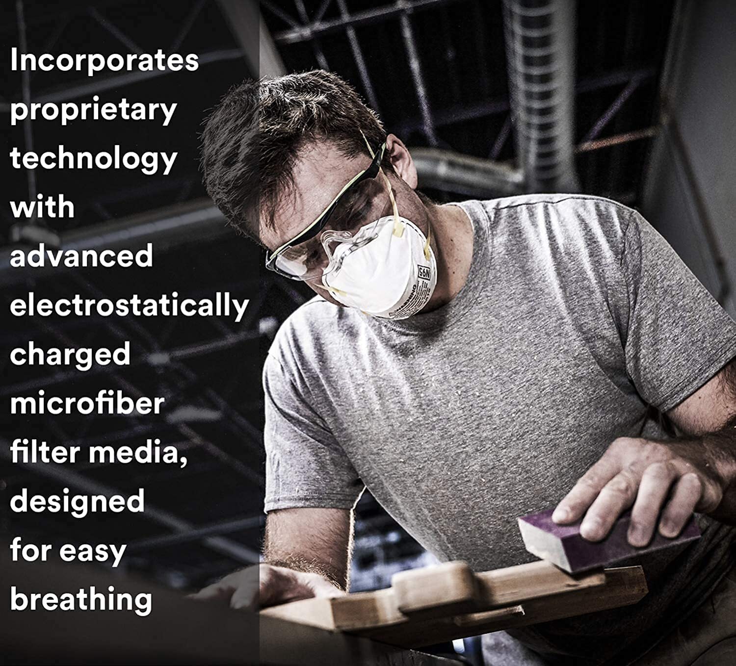 3M Personal Protective Equipment Particulate Respirator 8210, Pack of 160, N95