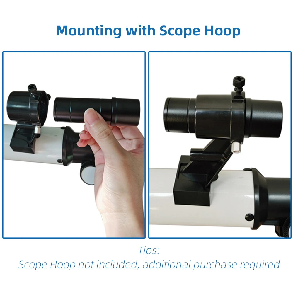 Sun Pointer Finder Scope for Astronomical Telescope to View Sun Auxiliary