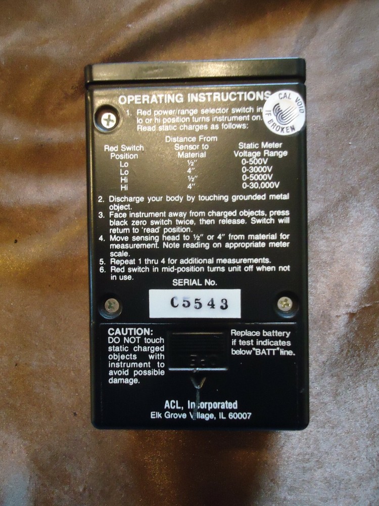 ACL ELECTRONIC MODEL# 300B, SERIAL# C5543