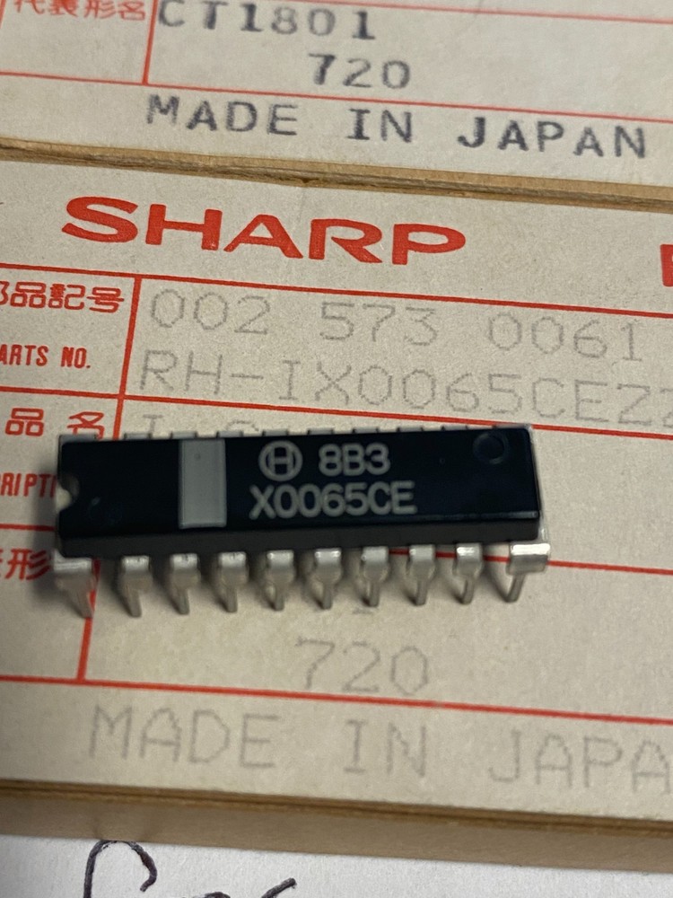SHARP X0065CE 18PIN DIP Video deflection ic