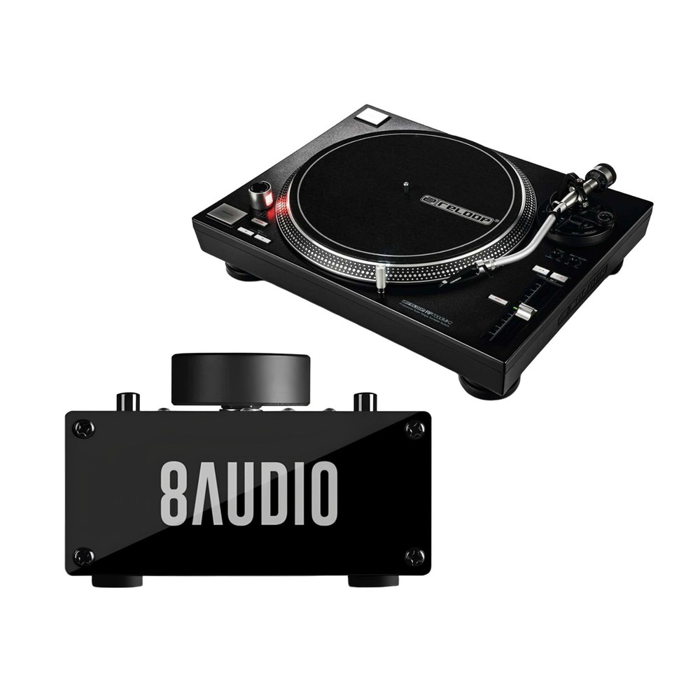 Reloop RP-7000 MK2 Direct Drive High Torque Turntable with Amplifier System