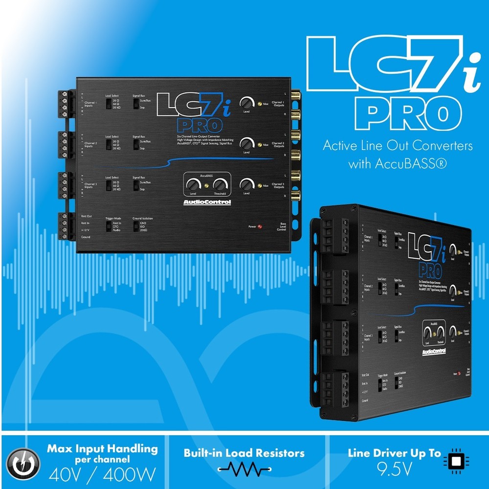 AudioControl LC7i PRO+LPHGM72 Amplifier Integration Solution for Non-Amp GM