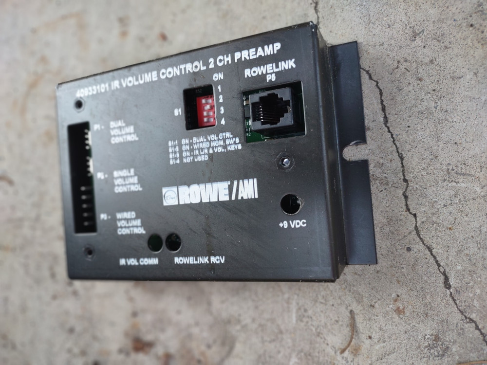 rowe cd-100 star glo jukebox volume control pcb #914