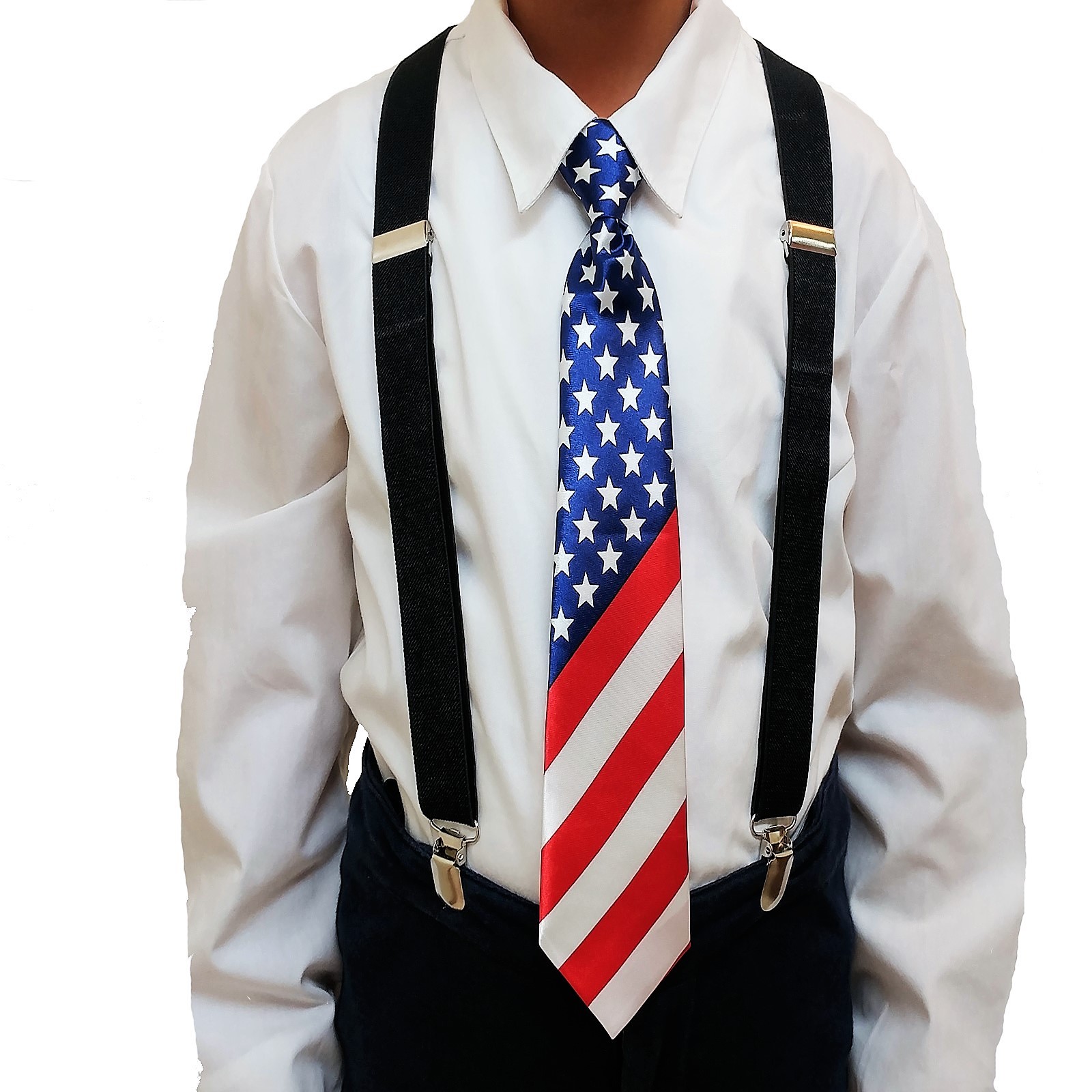 CHILDREN'S SUSPENDERS and TIE Sets - KIDS SUSPENDER NECKTIE Costume COMBO