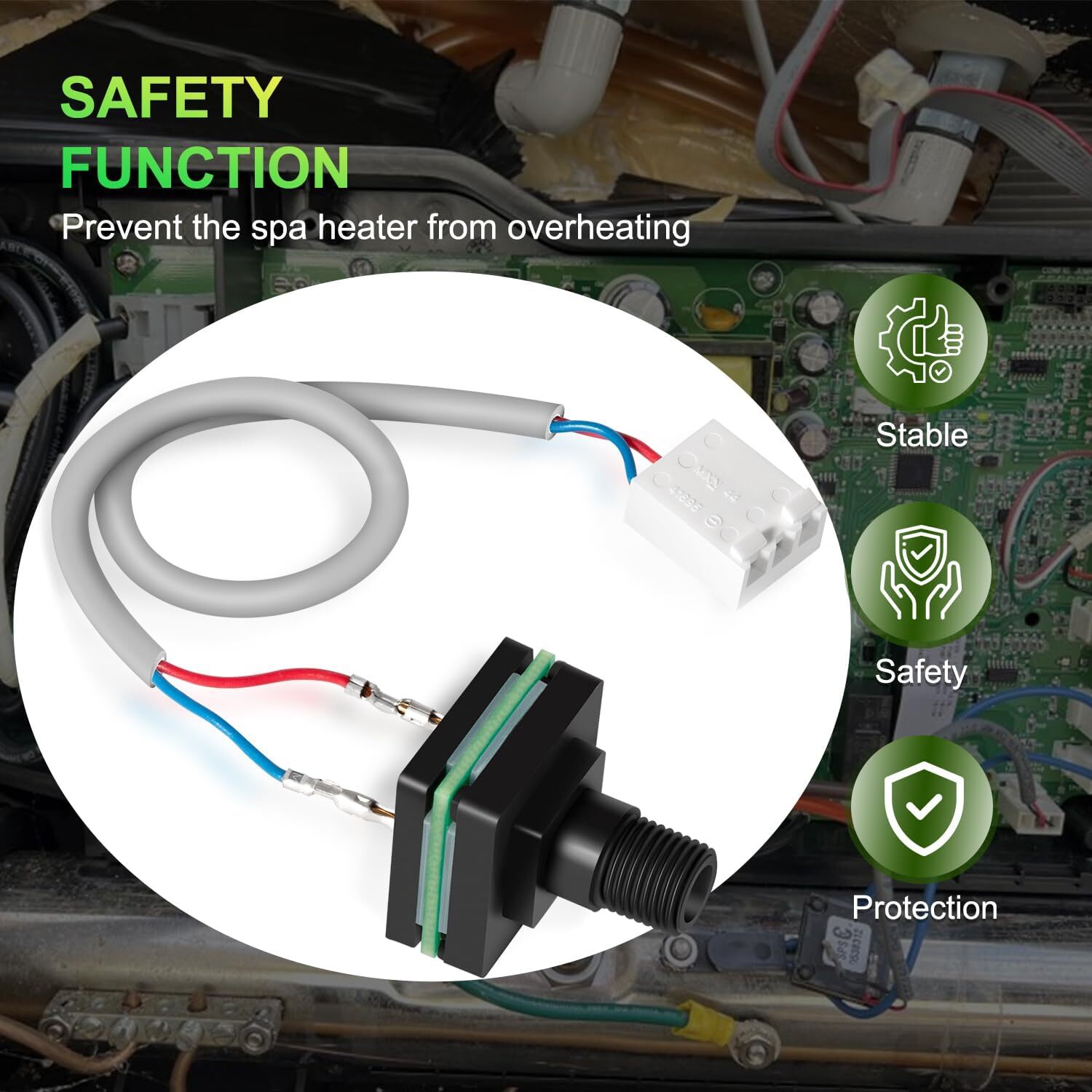 73995 Heater Pressure Switch for Watkins, Solana, Caldera, Hotspot 2006-current