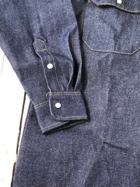 Red Kap SD78DN Men's Deluxe Denim Western Work Shirt New