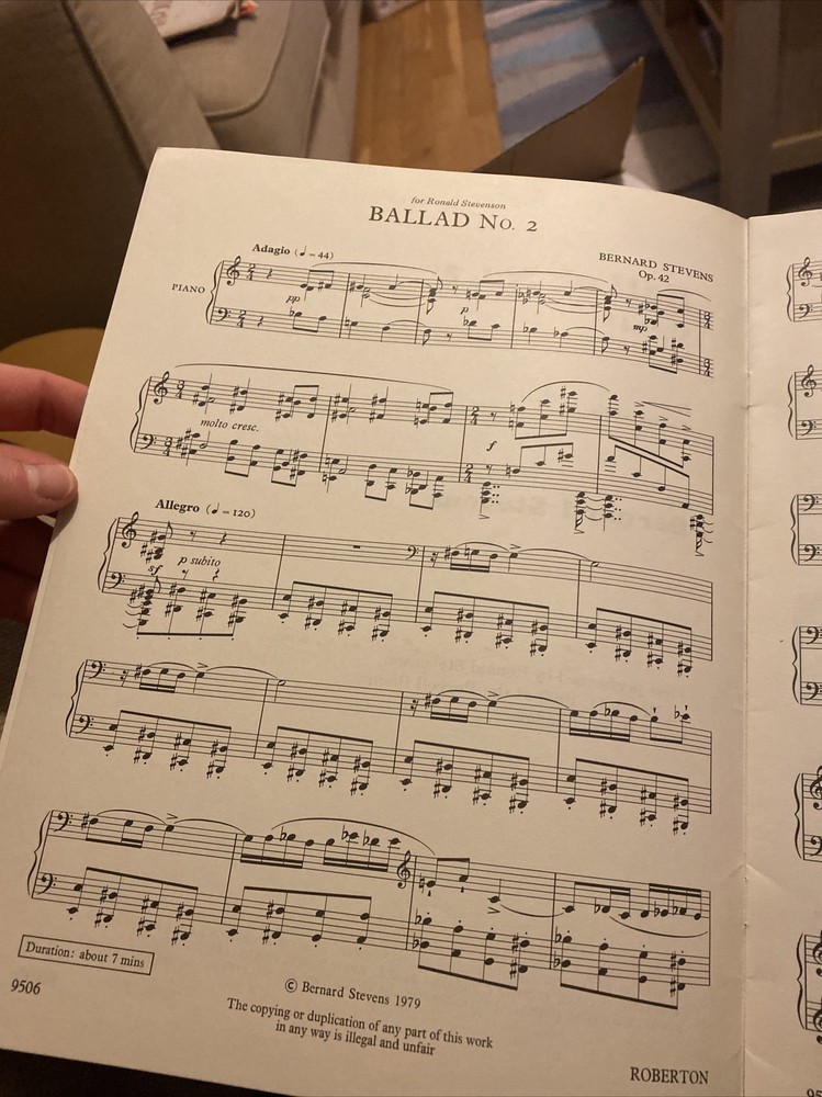 Ballad No 2 Bernard Stevens