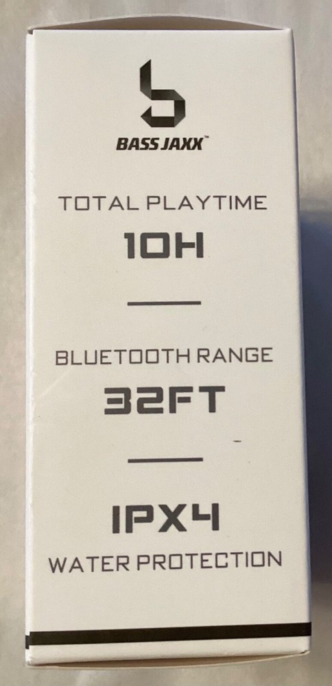 Verve True Bluetooth Wireless IPX4 Earbuds—Black —#470