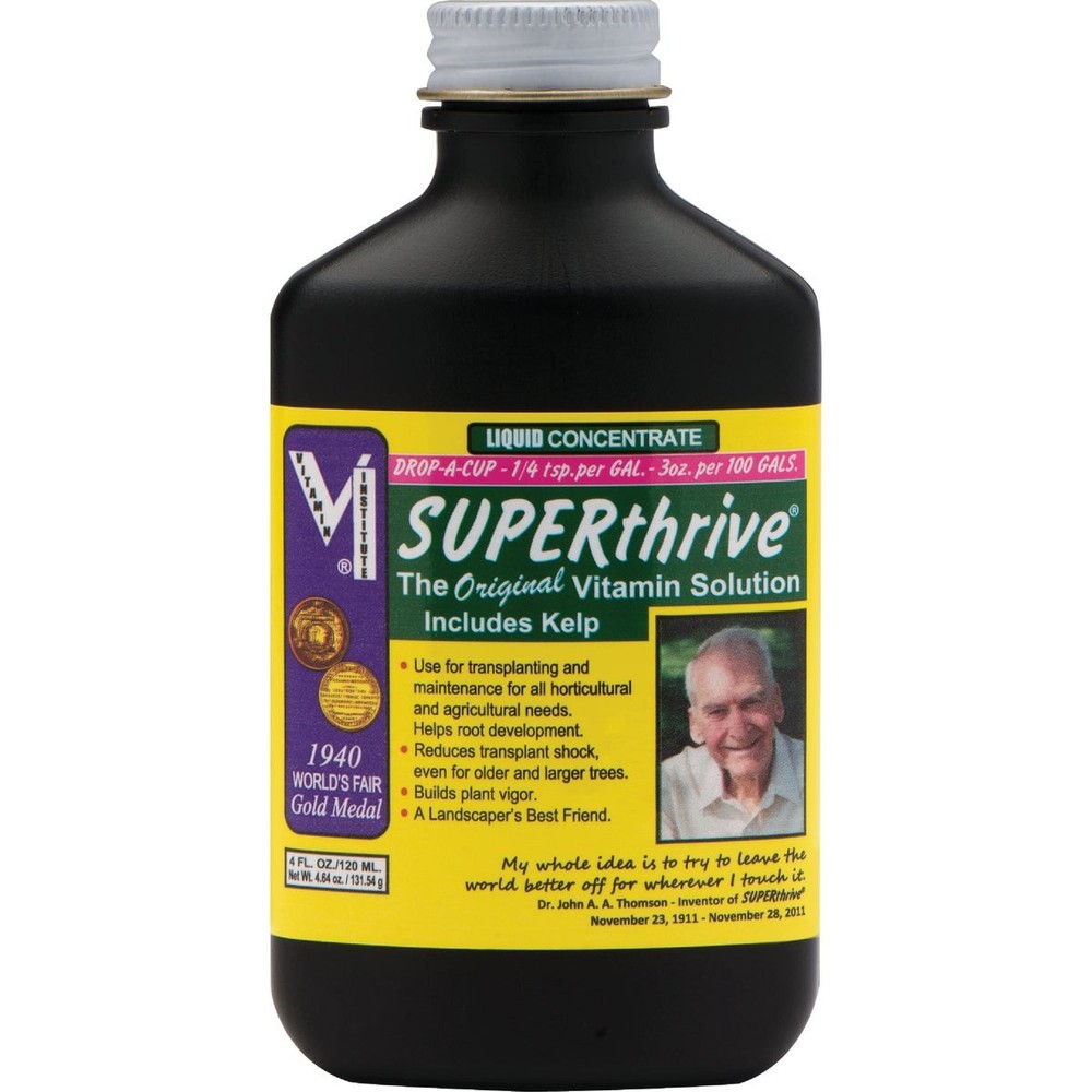 Superthrive 4 Oz. Concentrate Liquid Plant Vitamin Solution ST4-12 SUPERthrive