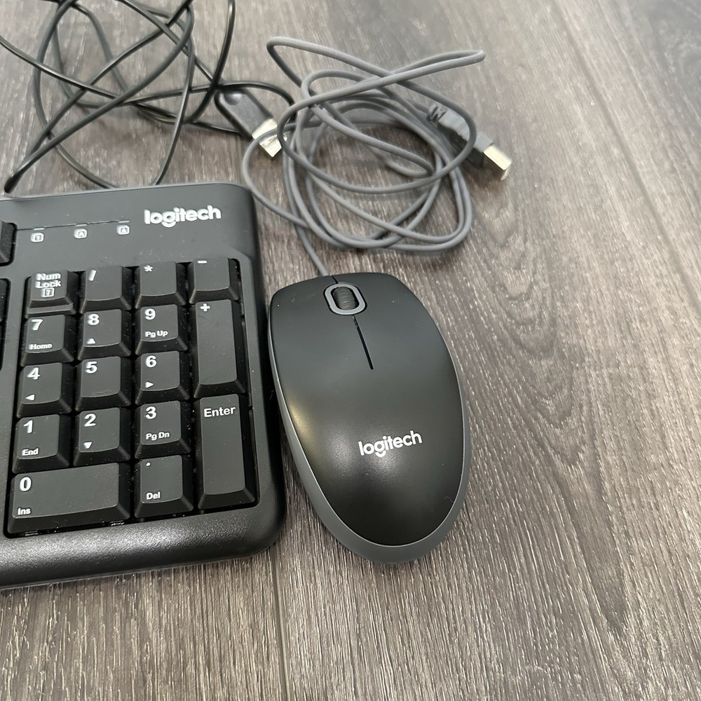 Logitech Keyboard And Mouse, Works