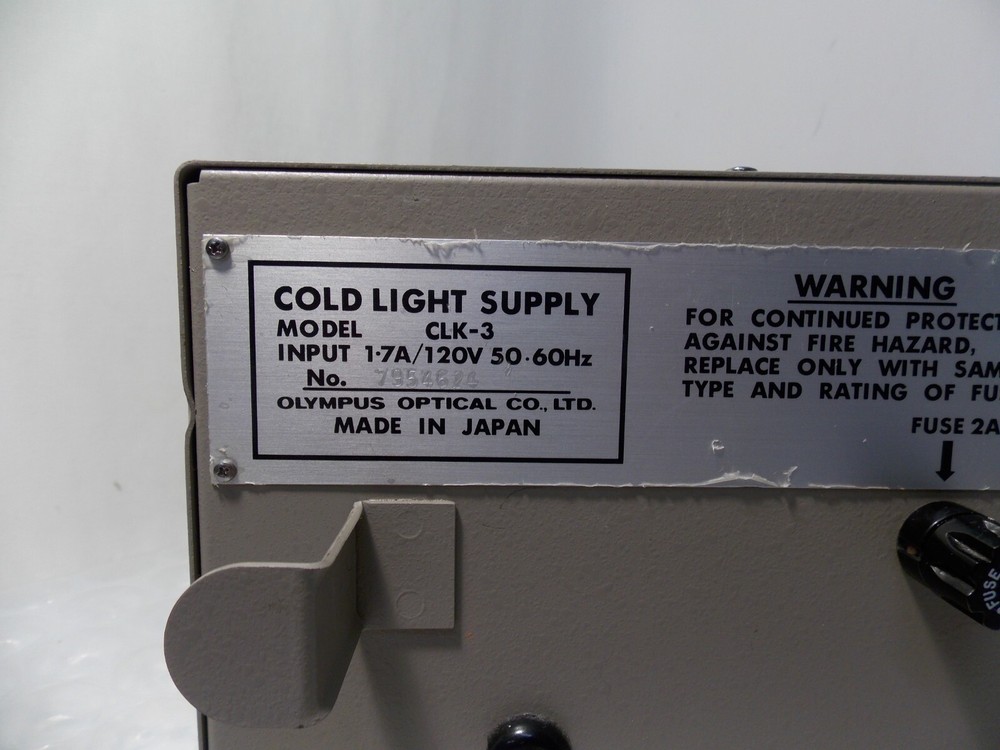 OLYMPUS CLK-3 Cold Light Source (LAM-2113)