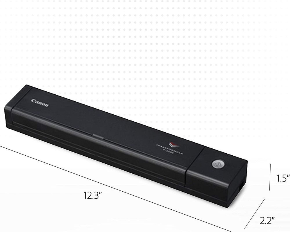 Canon P-208II ImageFORMULA Personal Document Scanner