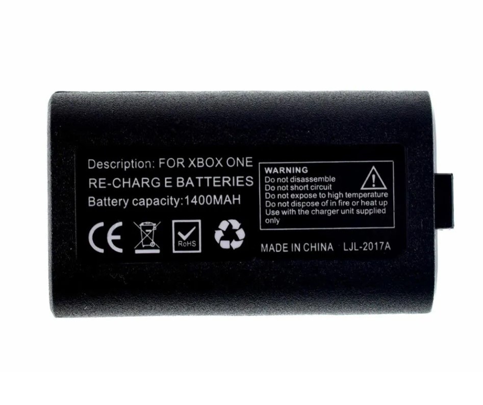New Microsoft Battery For Xbox One Wireless Controller 1400mAh Rechargeable