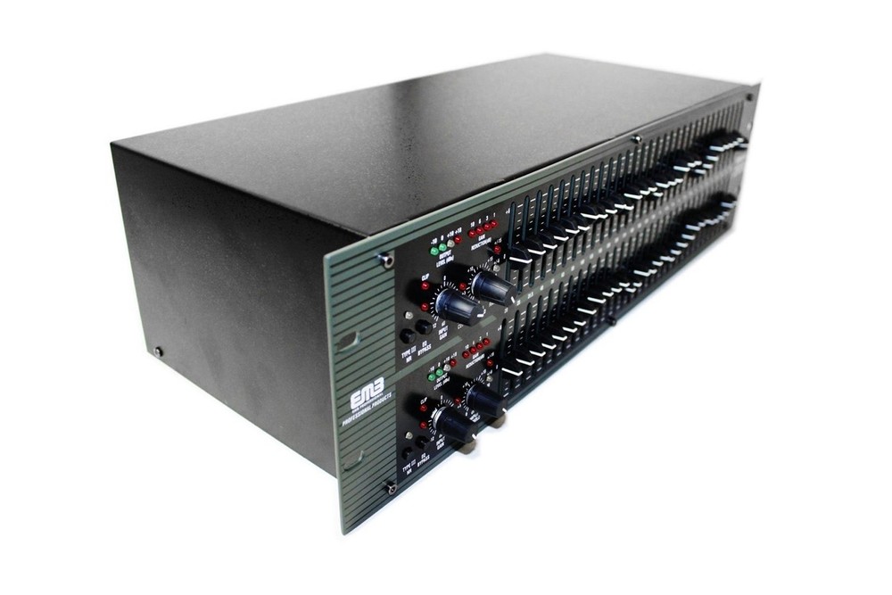 EMB Professional Sound System EB831EQ Graphic Equalizer/Limiter with Type 3 N...