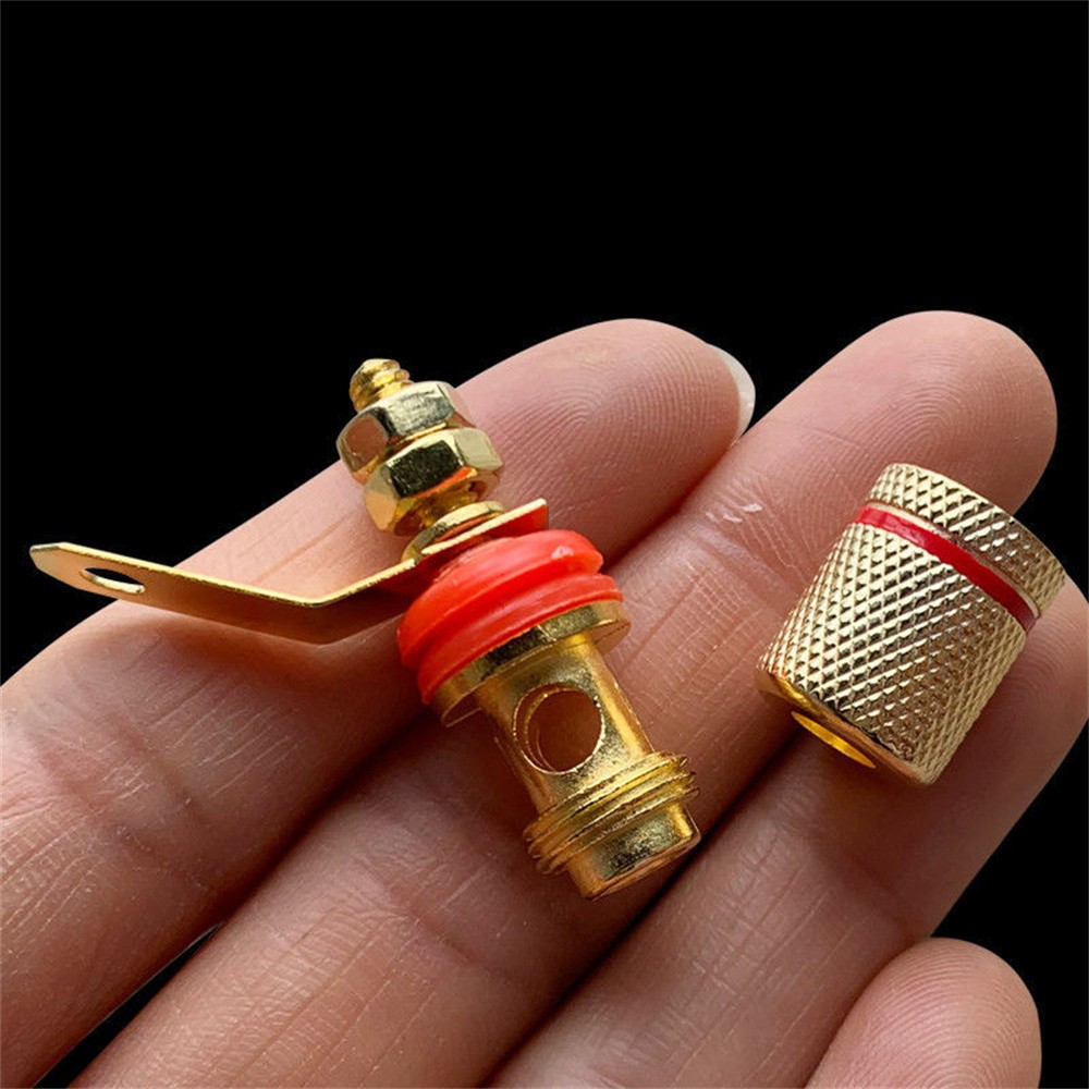 For 4mm Banana Plugs Amplifier Speaker Terminal Binding Post Socket Connector 20