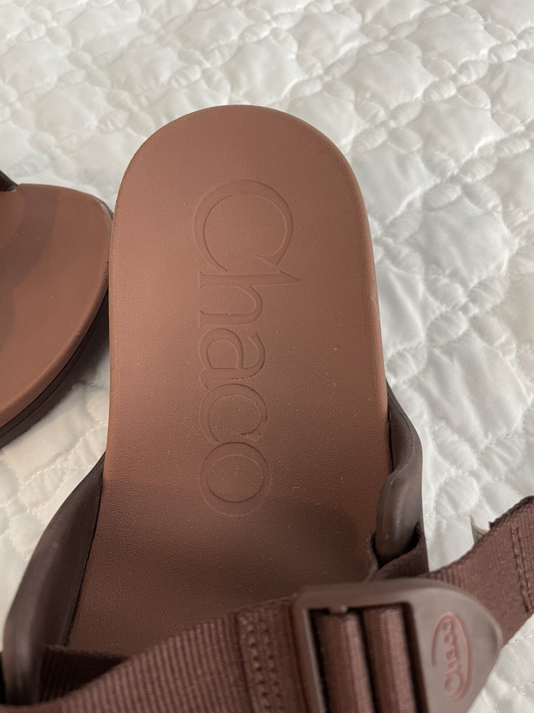 Men’s Chaco Brown Slide Sandals 13