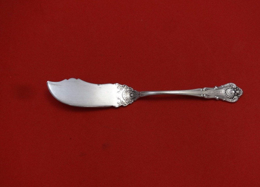 New Queens by Durgin Sterling Silver Master Butter Flat Handle 7"
