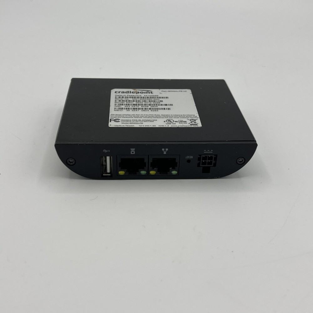 Cradlepoint IBR650LPE-VZ Ethernet Cellular Modem/wireless Router