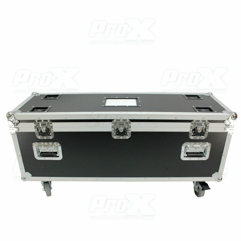Prox Utility Multipurpose Trunk ATA Road Case with Wheels & Rubber Lined