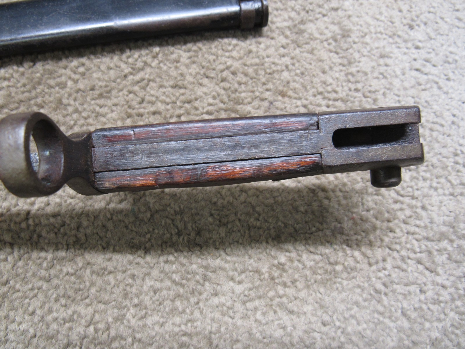 WW2 Japanese Type 30 Bayonet W/ Scabbard Toyoda Jido Shokki Seisakusho Arsenal