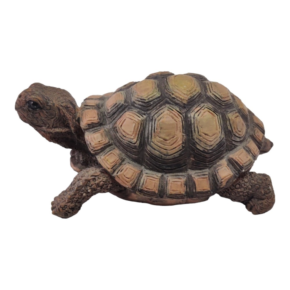 Resin Small Tortoise Figurine Brown