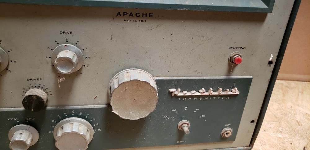 Heathkit TX-1 vacumn tube transmitter, Atlanta, Untested