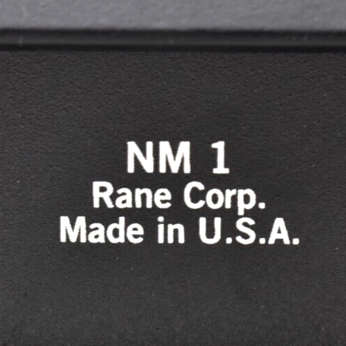 Rane NM 1 Network Microphone Mic Preamp