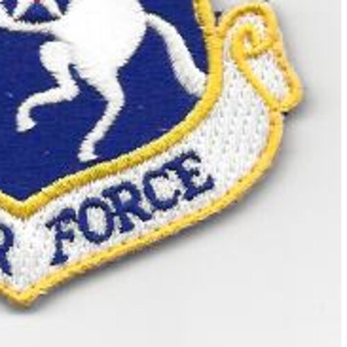 17th Air Force Shoulder Patch Hook And Loop