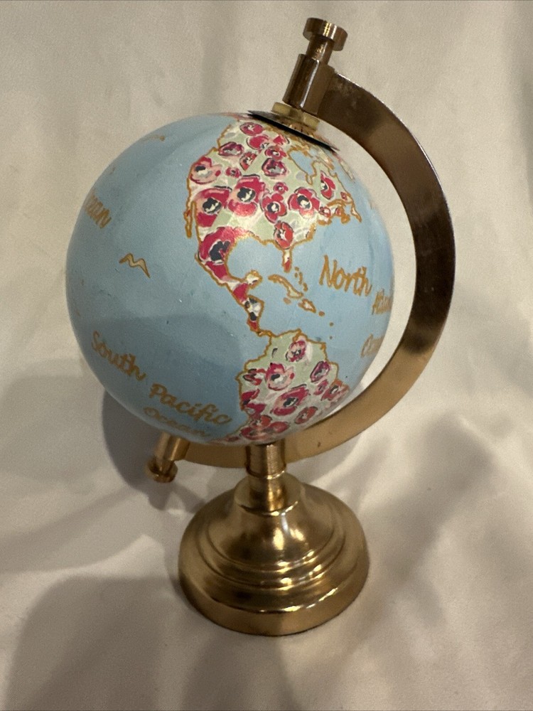 World Globe With Flowers By Threshold?
