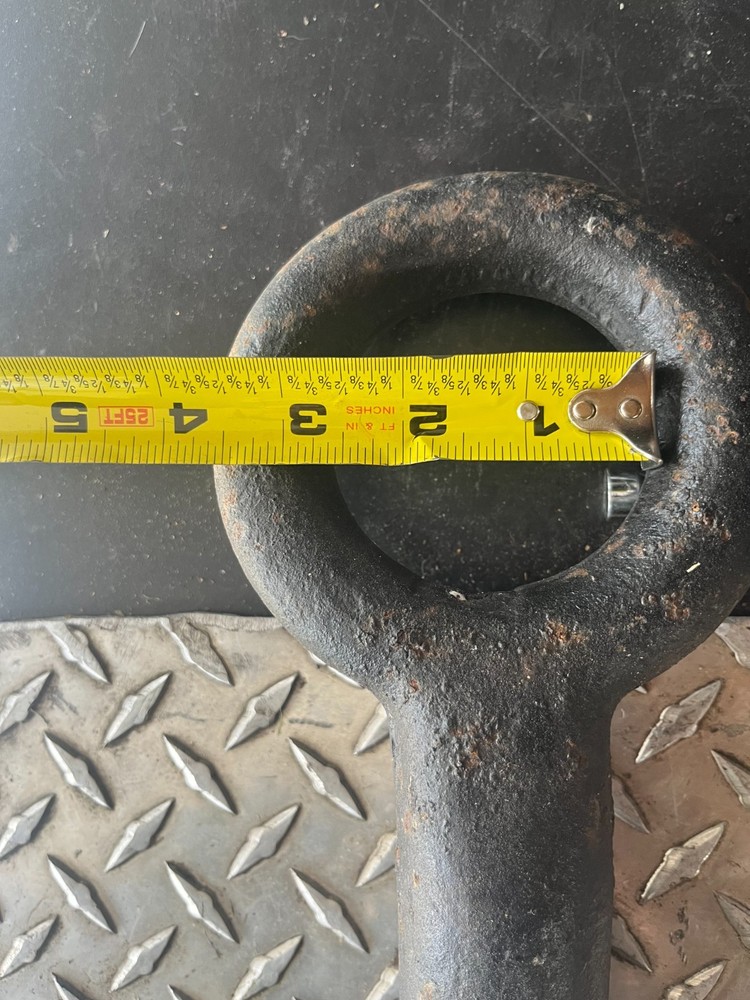 Large Sling Eye Hook for Crane Rigging