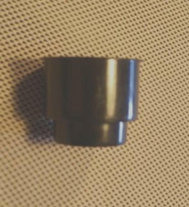 Black Recessed Cup Holder