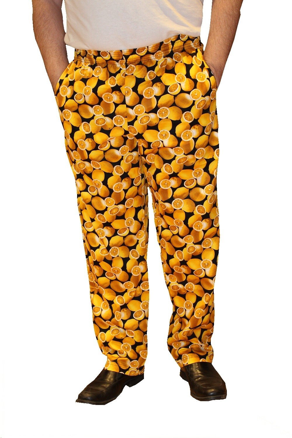 Traditional Men's 100% Cotton Baggy Chef Pants