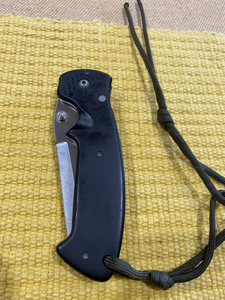 pat crawford custom folding knife kasper early