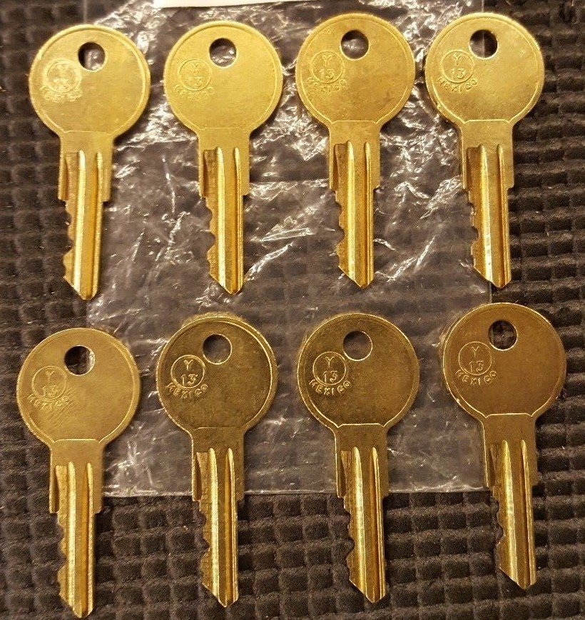 CH516 KEY LOT 8 NEW KEYS FOR TOOL BOX KEY CODE CH516 toolbox truck