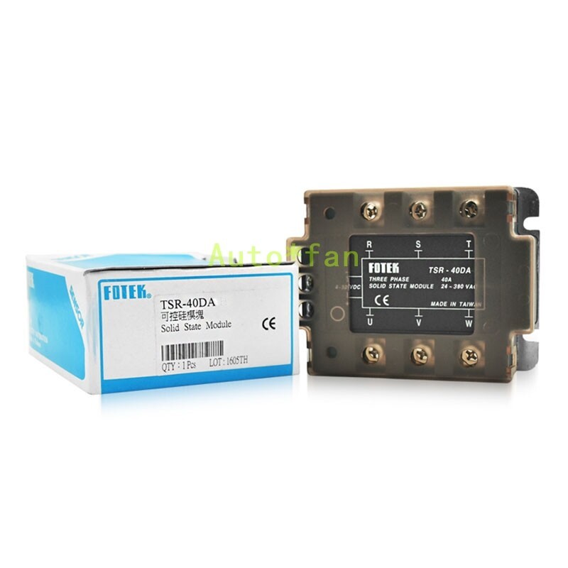 1 Pc. New TSR-40DA Solid State Relay 40A