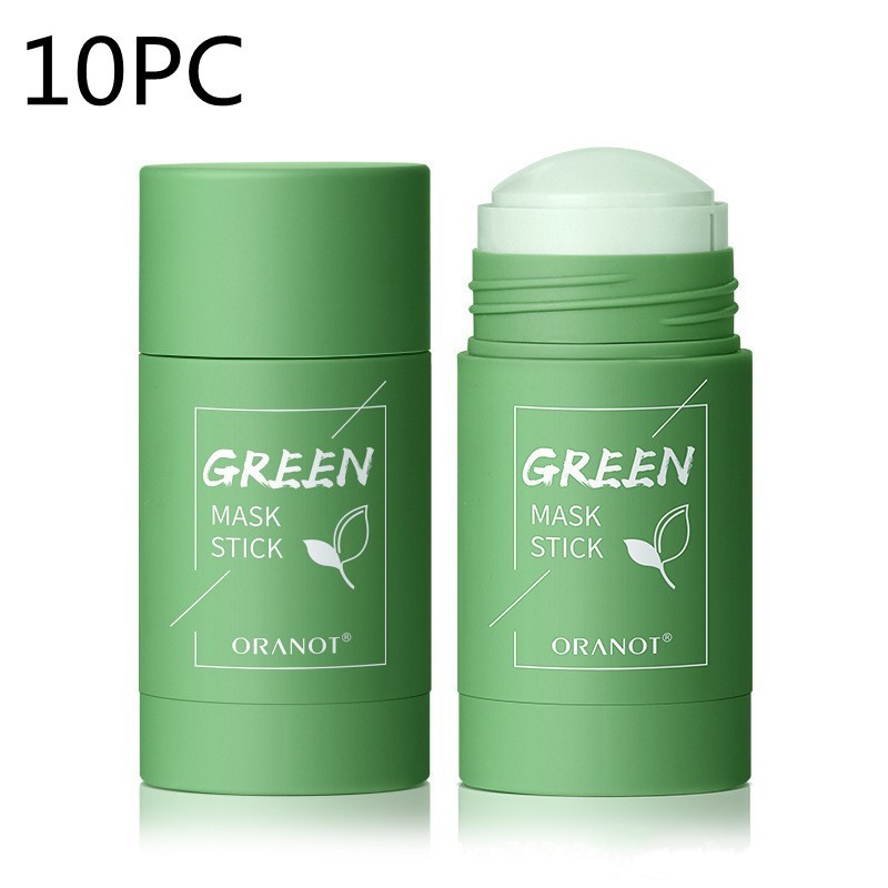 Green Tea Solid Mud Mask – Moisturizing Deep Pore Cleansing Face Mask Stick