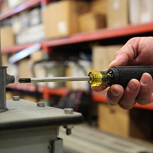 Klein 7324 #2 Combo Tip Screwdriver, 4-Inch Fixed Blade