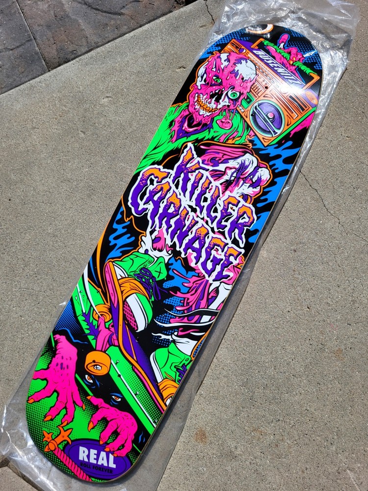 REAL Skateboards Killer Carnage Busenitz 2013 ( Shaped Deck Model )