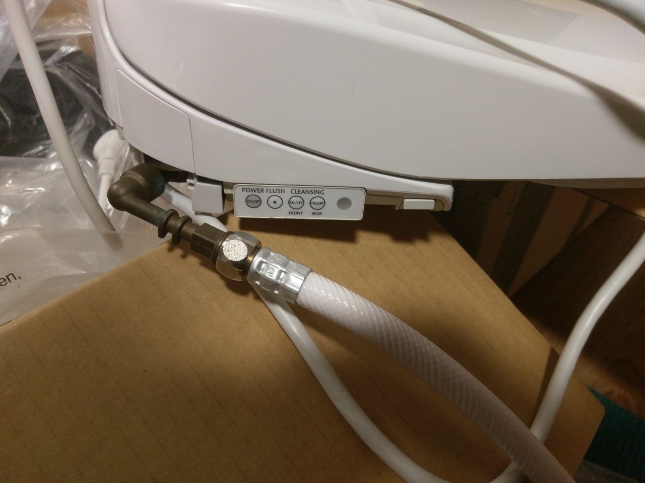 Toto S350e SW584T20 SW584 Washlet+ Electric Bidet Seat Elongated Toilet (S7A)