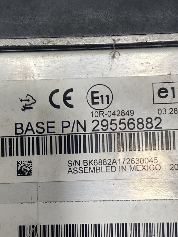 2018 Allison Transmission Control Module 29556882 (357-10313)