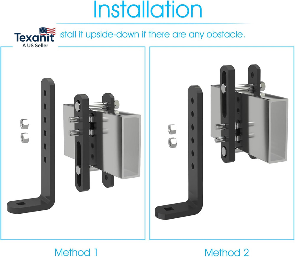 2PCS Trailer Sway Control Bracket Replacement for Equalizer Hitch-Weight Distrib