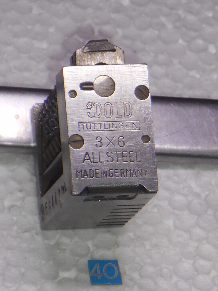 DOLD | letterpress Reverse numbering machine | 40