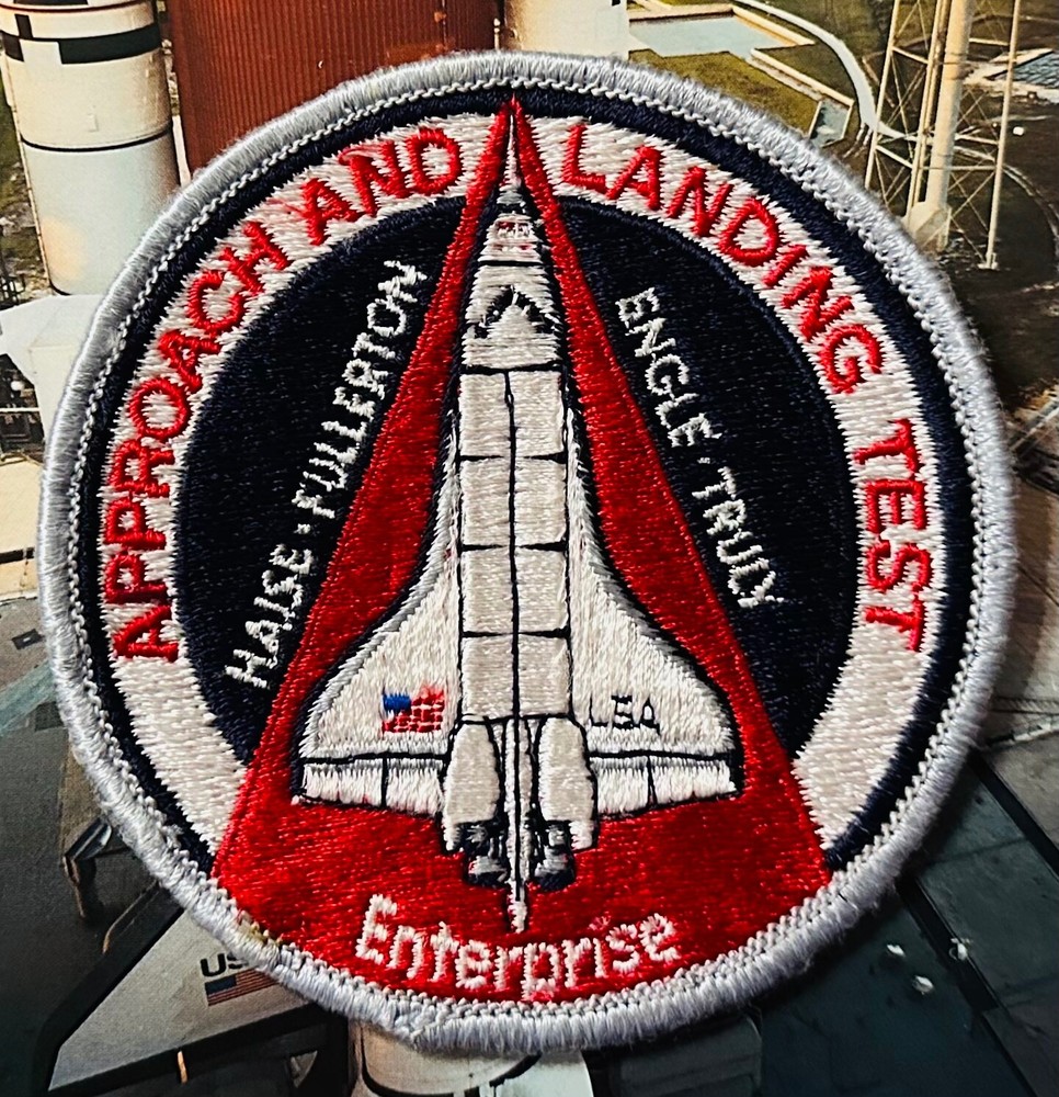 APPROACH AND LANDING TEST ENTERPRISE NASA PATCH