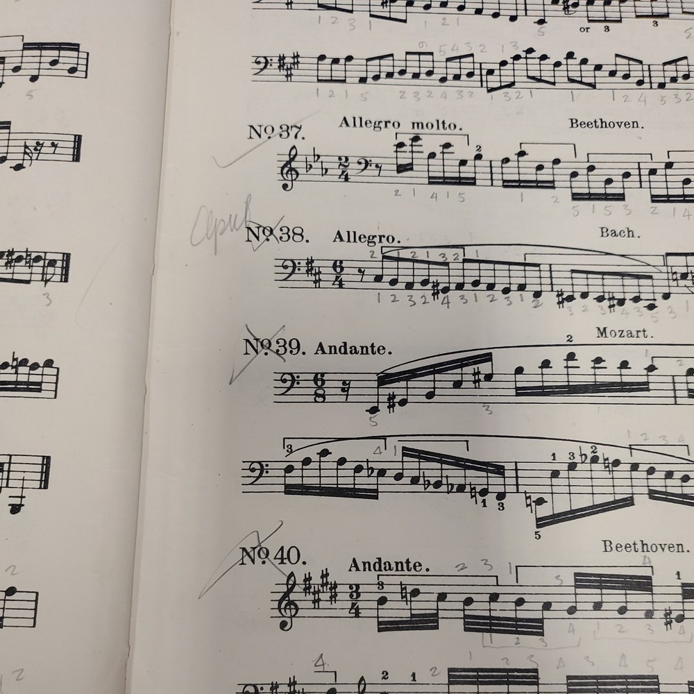 Vitage Sheet Music bundle