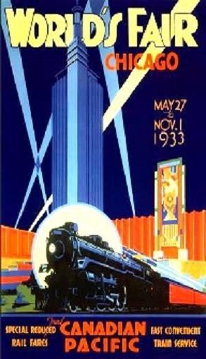 Chicago World's Fair 1933 Fridge Magnet
