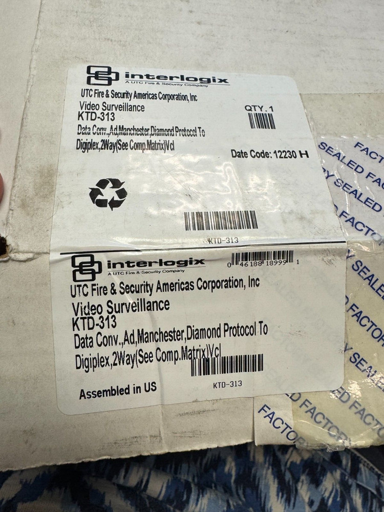 Interlogix KTD-313 Data Converter new in box data transfer