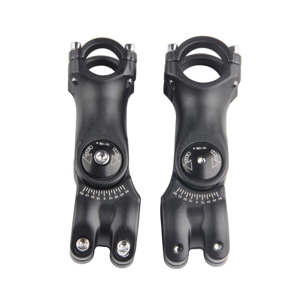 Adjustable Bicycle Handlebar Stem Variable 60Degree Angle Bike Handlebar Riser.
