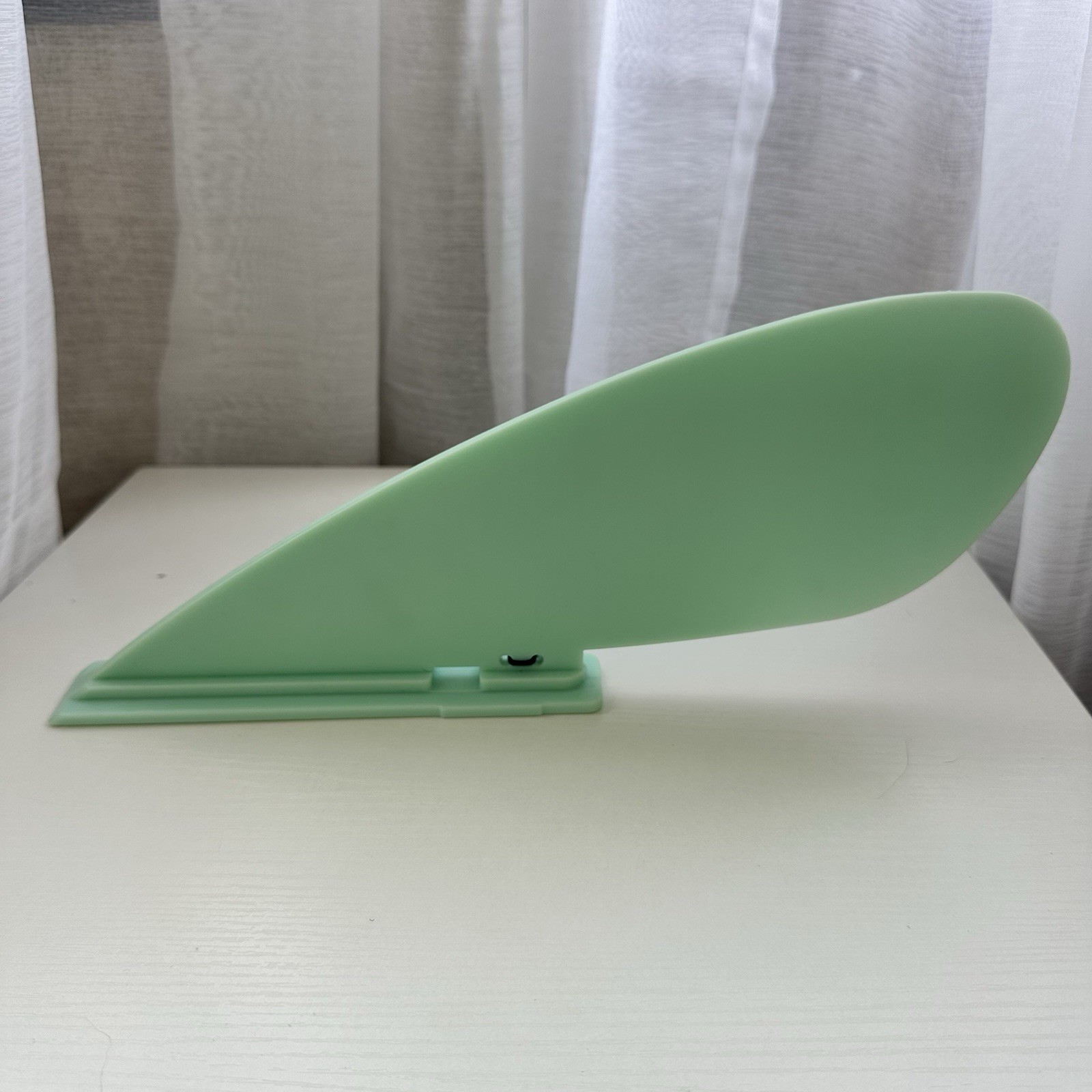 Stand Up Paddleboard Fin – Mint Color | Slide-In Mount with Clip